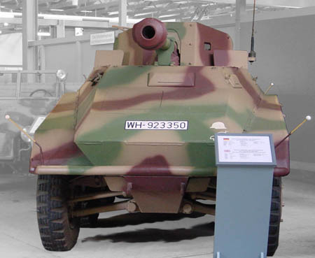 Schwere Panzerspähwagen, Sd.Kfz.234/4, Munster (D).