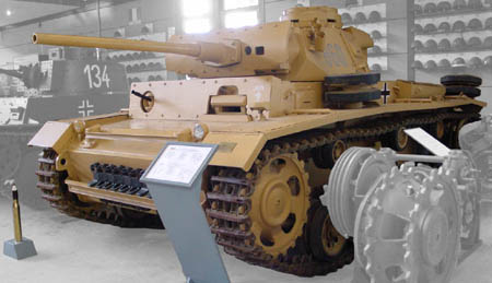 Panzerkampfwagen III, Ausf. M (Sd.Kfz. 141/1), Munster (D).