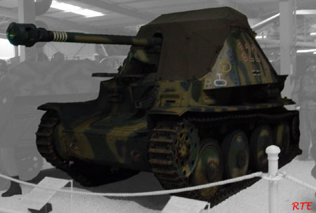 Sd.Kfz. 138, Panzerjäger, 'Marder III' Ausf. H, in Sinsheim (D).
