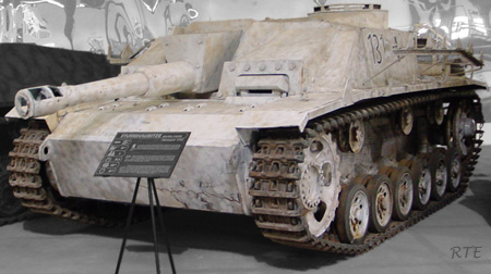 Sd.Kfz. 142/2, de Sturmhaubitze 42 Ausf. G,  Saumur (F).