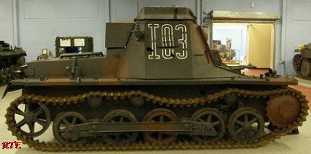 Panzer Befehlswagen I, Ausf.B , Bovington.