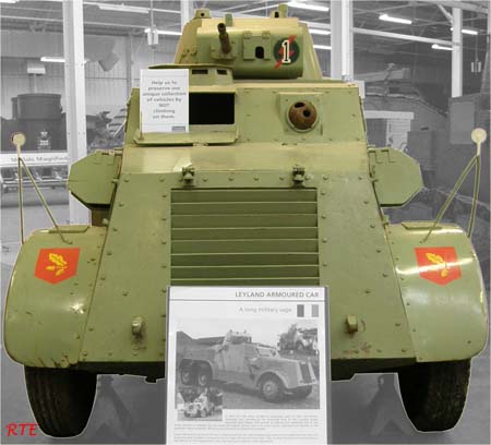 Leyland, Armoured Car, Tank Museum Bovington.