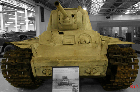 Heavy Tank, Kliment Voroshilov IB, Bovington (GB)