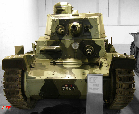 Swiss Light Tank: Panzerwagen 39, in Full (Ch).