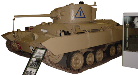 Infantry Tank Mk.III (A15), Valentine Mk.II, Saumur (F).