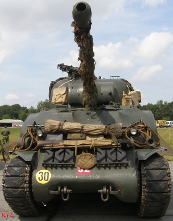 Tank Destroyer, Sherman Hybrid Ic Firefly, Ursel Belgium.