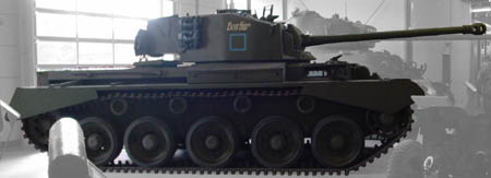 Cruiser Tank Mk.VIII, de Comet Mk.I (A34),  Munster.