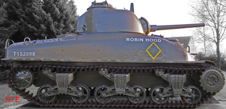 Cruiser Tank Grizzly I in Groesbeek (NL).