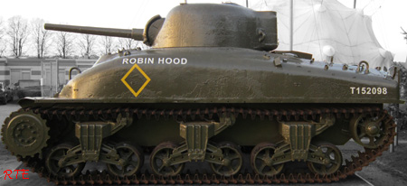 Cruiser Tank Grizzly I in Groesbeek (NL).