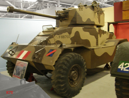 Armoured Car AEC Mk.II in Bovington (GB).