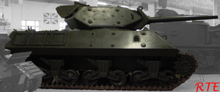 Tank Destroyer M10,  Saumur