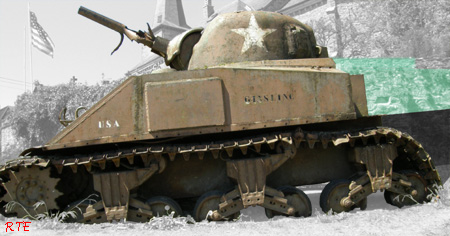 Medium Tank M4 "late model" - Wibrin