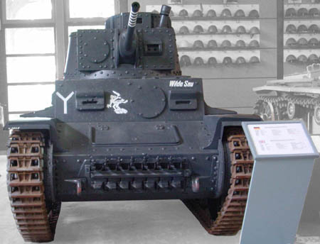 Panzerkampfwagen 38(t) Ausf. S in Munster (D).
