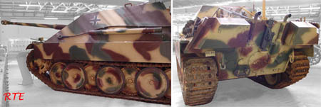 s. Panzerjäger V (Jagdpanther) late model,. Munster (D).