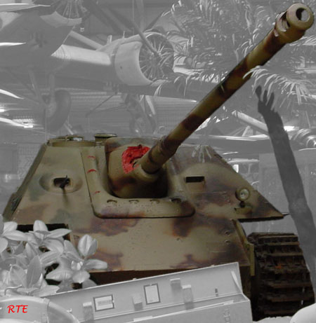 s. Panzerjäger V (Jagdpanther) late model,, Sinsheim (D).