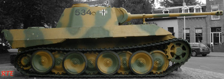 Panzerkampfwagen V, Ausf. D, Sd.Kfz. 171, Panther, Breda (NL).