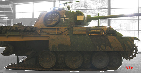 Panther, Ausf. G in Overloon (NL).