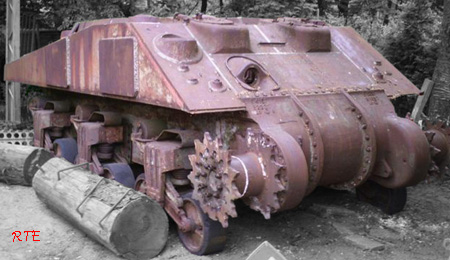 Late model M4 medium tank, Bussum (NL).