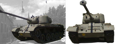 M46 Patton, Jeuk, Belgium