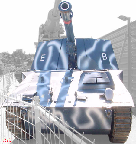 Movie tank, SdKfz 124 Wespe, Sinsheim (D).