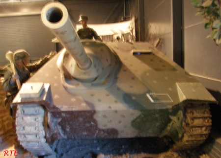 Hetzer replica, Panzerjäger G-13, in Duxford (GB).