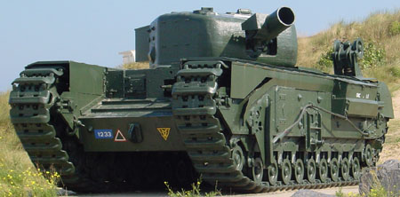 Churchill AVRE Mk.III / Mk.IV CS Tank, Gray sur Mer