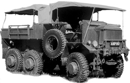 Heavy Gun Tractor AEC Model 850 (R6T) 6x6.